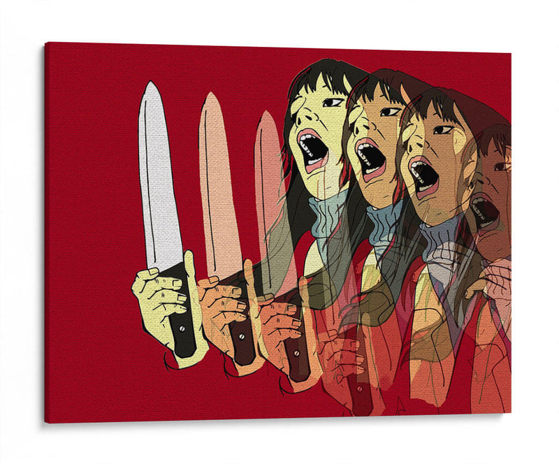 El grito de Wendy | Cuadro decorativo de Canvas Lab