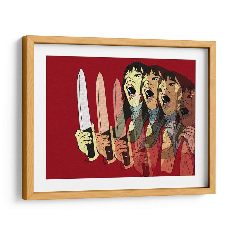 El grito de Wendy | Cuadro decorativo de Canvas Lab