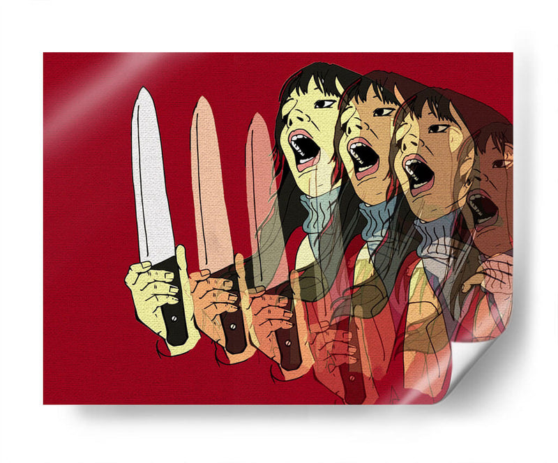 El grito de Wendy | Cuadro decorativo de Canvas Lab