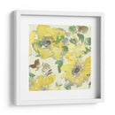 Floraciones Amarillas Y Grises I - Studio W | Cuadro decorativo de Canvas Lab