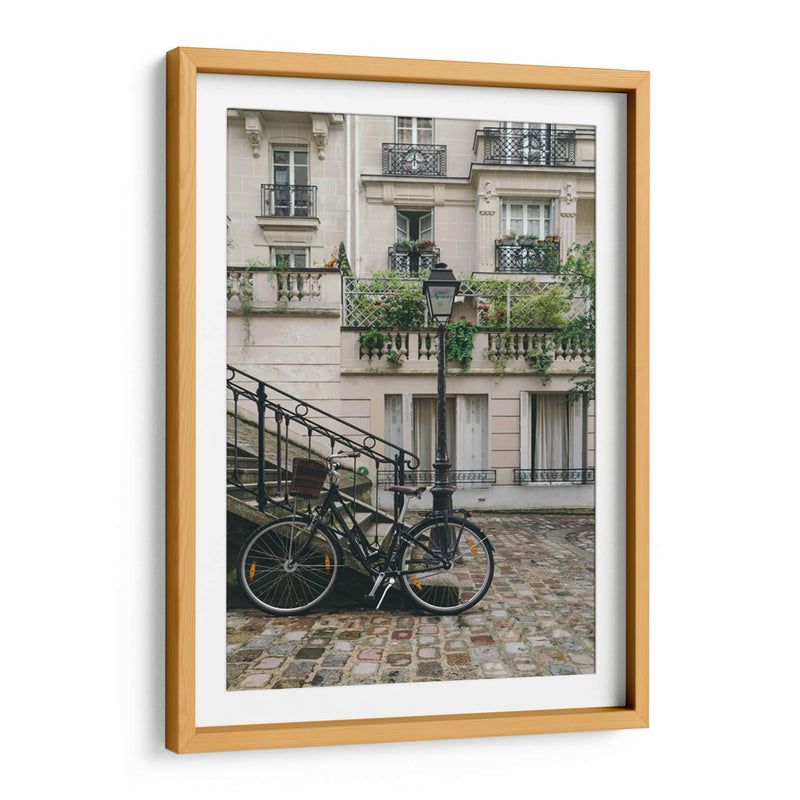 Bicicleta y farol | Cuadro decorativo de Canvas Lab