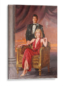 Elvira y Tony Montana | Cuadro decorativo de Canvas Lab