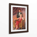 Elvira y Tony Montana | Cuadro decorativo de Canvas Lab