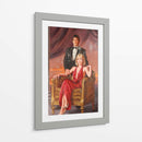 Elvira y Tony Montana | Cuadro decorativo de Canvas Lab
