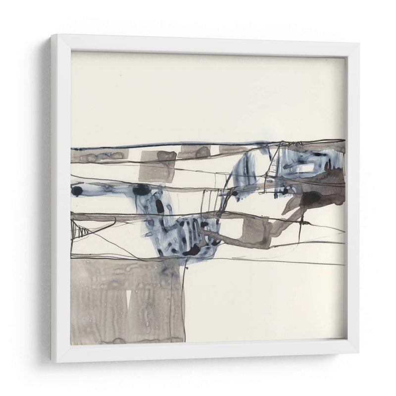 Stark Lines I - Jennifer Goldberger | Cuadro decorativo de Canvas Lab