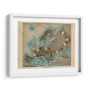 Mapa De Relieve De Europa - Nikki Galapon | Cuadro decorativo de Canvas Lab