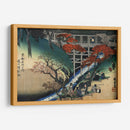 Hojas de maple en Tsuntenryo - Utagawa Hiroshige | Cuadro decorativo de Canvas Lab