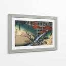 Hojas de maple en Tsuntenryo - Utagawa Hiroshige | Cuadro decorativo de Canvas Lab