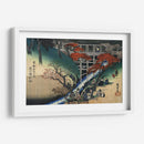 Hojas de maple en Tsuntenryo - Utagawa Hiroshige | Cuadro decorativo de Canvas Lab