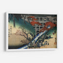 Hojas de maple en Tsuntenryo - Utagawa Hiroshige | Cuadro decorativo de Canvas Lab