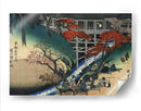 Hojas de maple en Tsuntenryo - Utagawa Hiroshige | Cuadro decorativo de Canvas Lab
