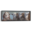 Little Bull Y Las Chicas - Carolyne Hawley | Cuadro decorativo de Canvas Lab