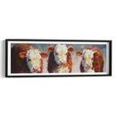 Terneros De Invierno - Carolyne Hawley | Cuadro decorativo de Canvas Lab