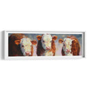 Terneros De Invierno - Carolyne Hawley | Cuadro decorativo de Canvas Lab