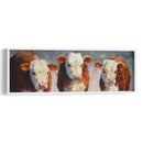 Terneros De Invierno - Carolyne Hawley | Cuadro decorativo de Canvas Lab