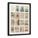 Grid De Mediados Del Siglo I - Nikki Galapon | Cuadro decorativo de Canvas Lab