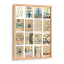 Grid De Mediados Del Siglo I - Nikki Galapon | Cuadro decorativo de Canvas Lab