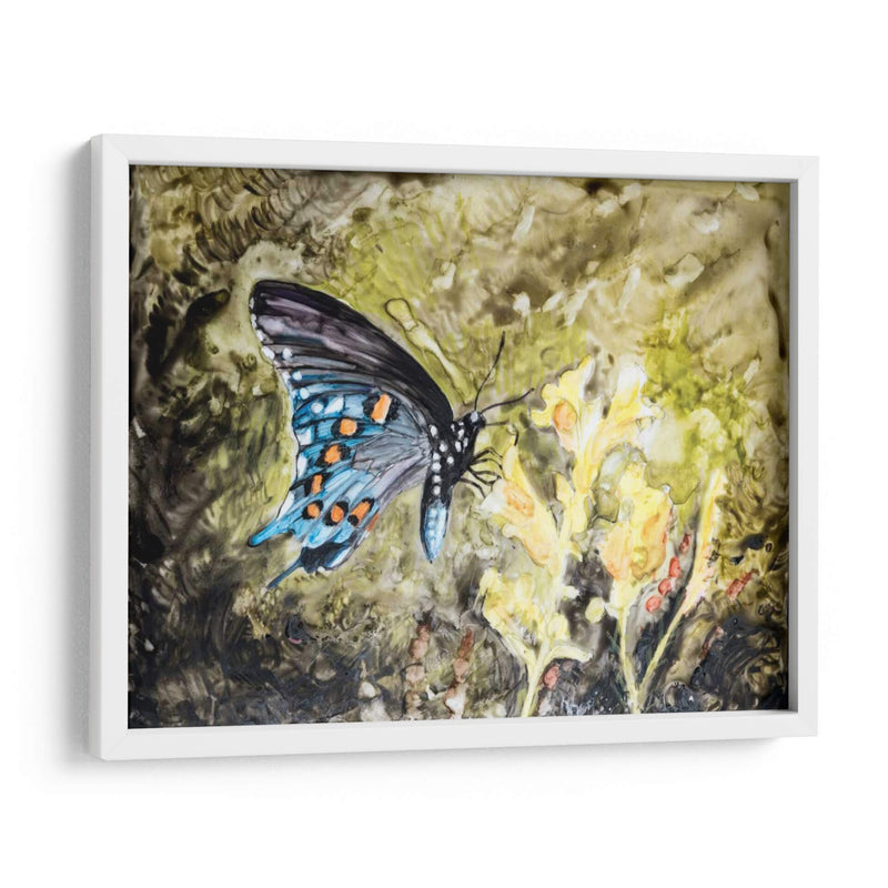 Mariposa En La Naturaleza I - B. Lynnsy | Cuadro decorativo de Canvas Lab