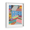 Tejados En Color I - Nikki Galapon | Cuadro decorativo de Canvas Lab