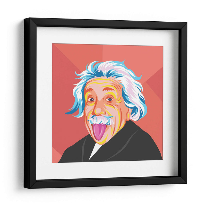 Ilustración de Einstein | Cuadro decorativo de Canvas Lab