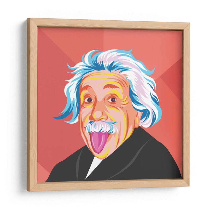 Ilustración de Einstein | Cuadro decorativo de Canvas Lab