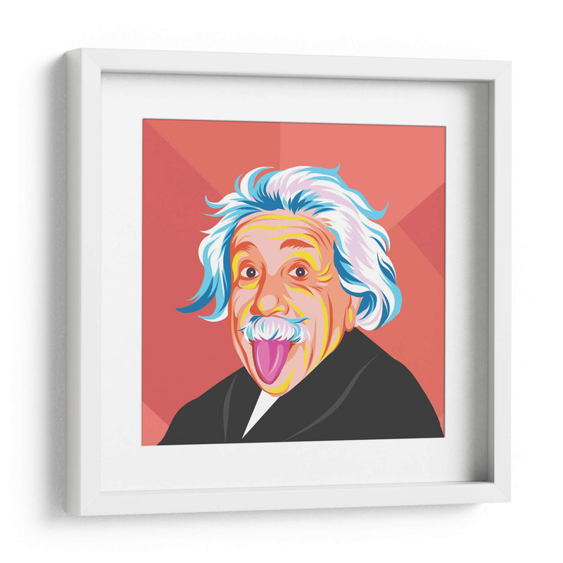 Ilustración de Einstein | Cuadro decorativo de Canvas Lab