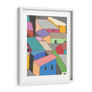 Tejados En Color Vii - Nikki Galapon | Cuadro decorativo de Canvas Lab