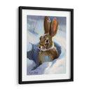 Conejito De La Nieve - Carolyne Hawley | Cuadro decorativo de Canvas Lab