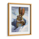 Conejito De La Nieve - Carolyne Hawley | Cuadro decorativo de Canvas Lab