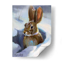 Conejito De La Nieve - Carolyne Hawley | Cuadro decorativo de Canvas Lab