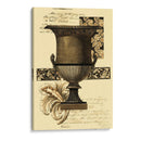 Transición Personalizada Sepia Urn I - Vision Studio | Cuadro decorativo de Canvas Lab
