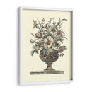 Flores En Una Urna Ii - Sepia - Roy Piranesi | Cuadro decorativo de Canvas Lab
