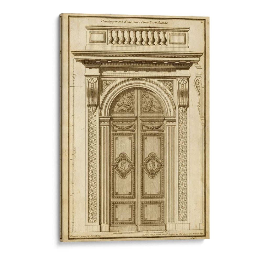 Puerta Vintage I - Deneufforge | Cuadro decorativo de Canvas Lab