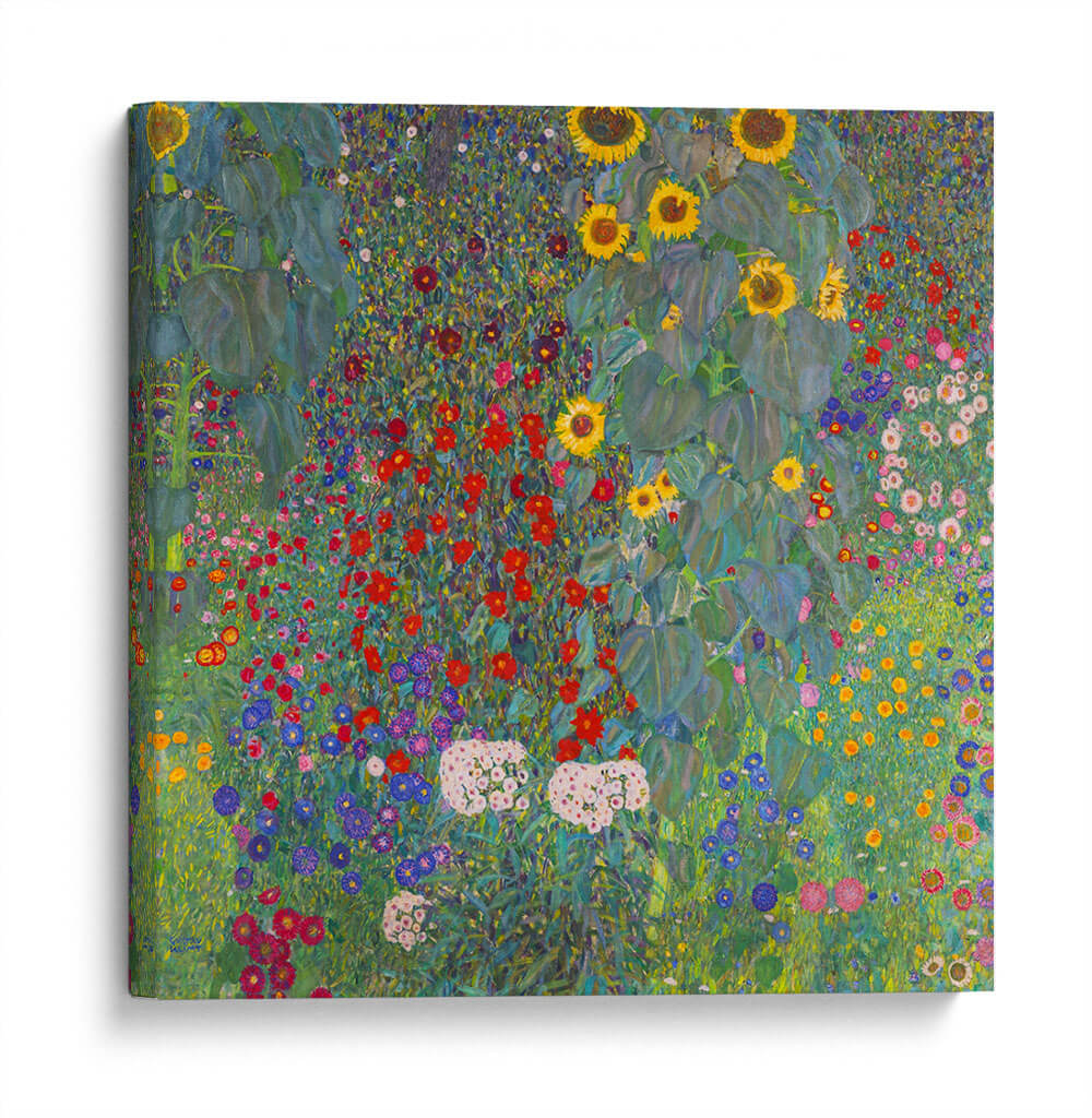 Jardín con girasoles - Gustav Klimt | Cuadro decorativo de Canvas Lab