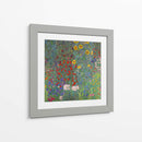 Jardín con girasoles - Gustav Klimt | Cuadro decorativo de Canvas Lab