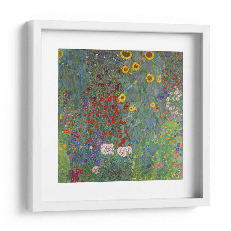 Jardín con girasoles - Gustav Klimt | Cuadro decorativo de Canvas Lab