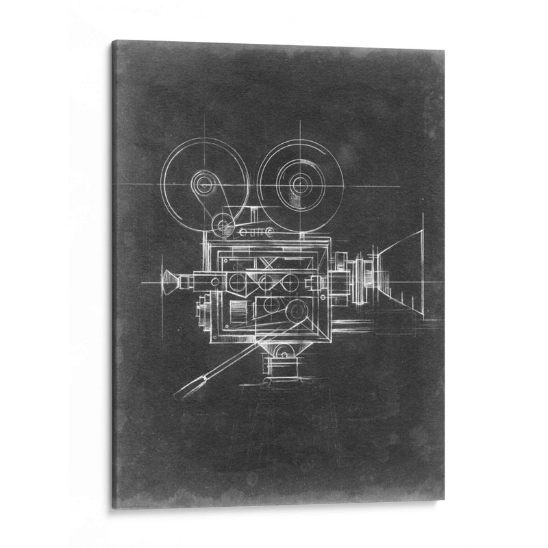 Blueprints De La Cámara Ii - Ethan Harper | Cuadro decorativo de Canvas Lab