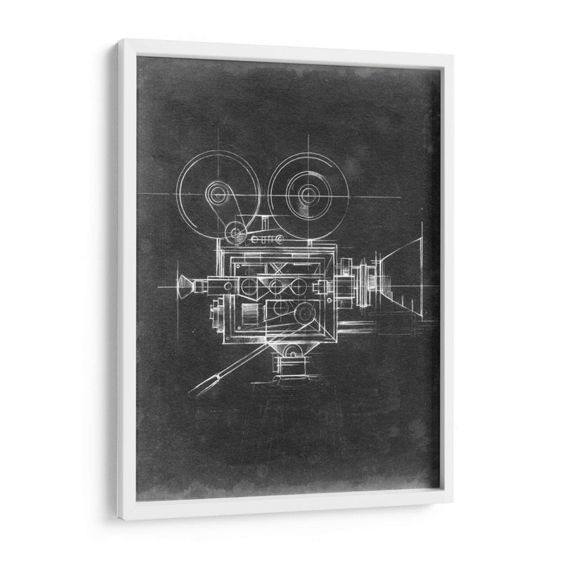 Blueprints De La Cámara Ii - Ethan Harper | Cuadro decorativo de Canvas Lab