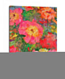 Jardín de peonias | Cuadro decorativo de Canvas Lab