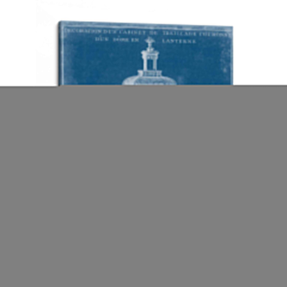 Blueprint Garden Treillage I - Vision Studio | Cuadro decorativo de Canvas Lab