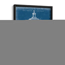 Blueprint Garden Treillage I - Vision Studio | Cuadro decorativo de Canvas Lab