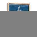 Blueprint Garden Treillage I - Vision Studio | Cuadro decorativo de Canvas Lab