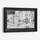 Blueprint French Garden Ii | Cuadro decorativo de Canvas Lab