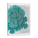 Corales Azules Y Erizos De Mar Ii - Fab Funky | Cuadro decorativo de Canvas Lab