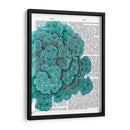 Corales Azules Y Erizos De Mar Ii - Fab Funky | Cuadro decorativo de Canvas Lab