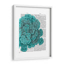 Corales Azules Y Erizos De Mar Ii - Fab Funky | Cuadro decorativo de Canvas Lab