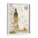 Faro En Roca - Fab Funky | Cuadro decorativo de Canvas Lab