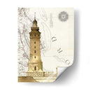 Faro En Roca - Fab Funky | Cuadro decorativo de Canvas Lab