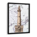 Faro Y Casa De Campo - Fab Funky | Cuadro decorativo de Canvas Lab
