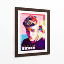 Justin Bieber pop art | Cuadro decorativo de Canvas Lab